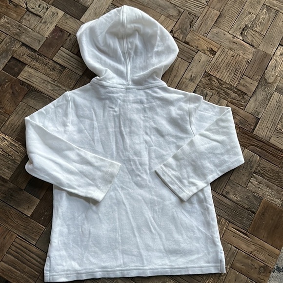 Janie and Jack White Hooded Pique Polo Sweatshirt - Picture 11 of 11